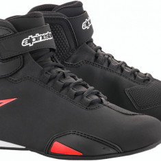 Ghete Alpinestars Sektor, culoare negru/rosu, marime 42 Cod Produs: MX_NEW 34052090PE