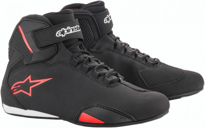 Ghete Alpinestars Sektor, culoare negru/rosu, marime 43 Cod Produs: MX_NEW 34052092PE foto