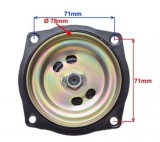 Oala Ambreiaj Pocket Bike 6 Dinti, Diametru 77.5mm, Distanta Prinderi 70/100mm