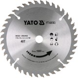 Yato YT-60583 - Panza fierastrau circular lemn 170x16x3.2 mm 40 dinti