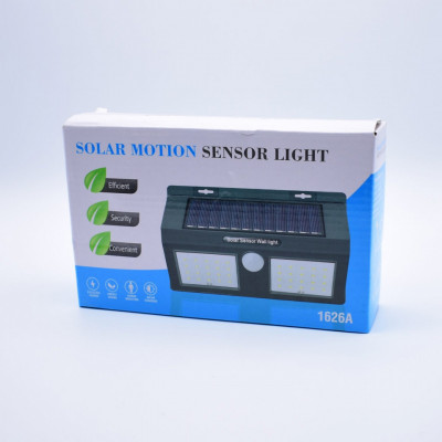 Lampa Solara De Exterior Cu Senzor De Miscare ,40 Led SMD &amp;ndash; 1626A foto