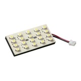 Panou cu 20 Hyper-Led SMD 35x50mm - 24V - Rosu Garage AutoRide