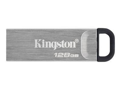 Memorie USB Kingston DataTraveler Kyson, 128GB, USB 3.2 Type-A, Metalic foto