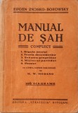 Manual de Sah Eugen Znosko-Borowsky, 1936 (editie interbelica, strategie, tactica, deschideri, finaluri, partide comentate, teorie, maestru de sah)