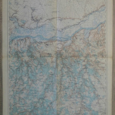 Silistra// harta militara perioada WWI