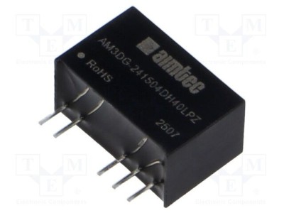Convertor DC/DC AIMTEC 2,25W 21,6-26,4V la 15V DC SIP7 THT foto