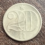 C50 - Moneda foarte veche - Cehoslovacia - 20 haleru - 1985