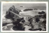 AD 283 C. P. VECHE -BIARRITZ VUE SUR L&#039;ESPLANADE ET LE ROCHERDE LA... -FRANTA, Circulata, Printata