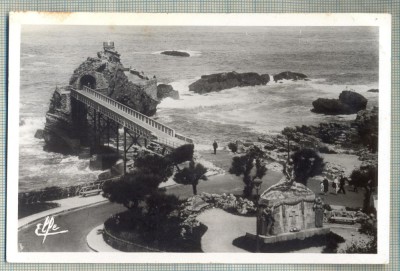 AD 283 C. P. VECHE -BIARRITZ VUE SUR L&amp;#039;ESPLANADE ET LE ROCHERDE LA... -FRANTA foto