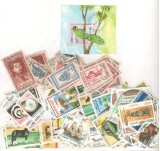 Cambodgea.Lot peste 320 buc. timbre+1 buc. colite stampilate si nestampilate GL.105