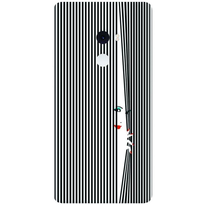 Husa silicon pentru Xiaomi Mi Mix 2, Stripe