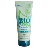 Hot-Bio Gel Masaj si Lubrifiant pe Bază de Apă 2 in 1 200 ml