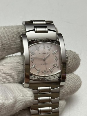 CEAS BVLGARI &amp;quot;ASSIOMA&amp;quot; - Automatic - Diamonds - Mother of pearl - Unisex ! foto
