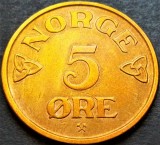 Cumpara ieftin Moneda istorica 5 ORE - NORVEGIA, anul 1955 * cod 831 A = excelenta, Europa