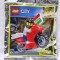 LEGO CITY The Red Pizza Motorcycle 951209 Limited Edition Polybag