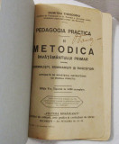 Dumitru Theodosiu-Pedagogia Practica,Metodica Invatamantului Primar 1933-34.