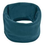 Fular circular de iarnă din fleece, cu șnur, petrol, CMCLASS