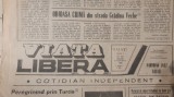 27 ziare Viata Libera Galati, toate aparute in 1990 si un Supliment literar art