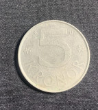 Moneda 5 coroane 1974 Suedia, Europa
