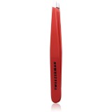 Tweezerman Studio Collection Stainless Steel Slant pensete cu varfurile tesite Signature Red 1 buc