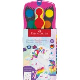 Acuarele 12 culori connector unicorni Faber - Castell, Faber Castell