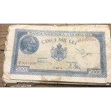 (BNK A) Romania bancnota 5000 lei 21 august 1945