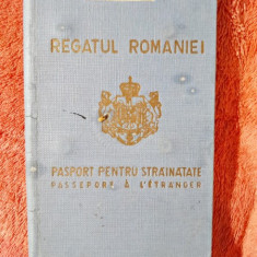 Pasaport pentru strainatate, Regatul Romaniei, Regele Carol II