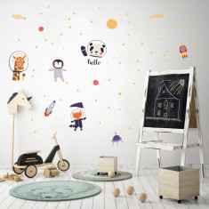 Sticker decorativ - Animale spatiale