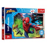 Puzzle Copii Trefl, Marvel Spiderman, 200 Piese, Multicolor, V&acirc;rsta 7+ Ani