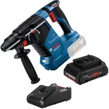 Bosch GBH 18V-24 C + ProCORE + GAL 18V-40 - Rotopercutor SDS-Plus 2.4 J + Set 1 acumulator si incarcator Li-Ion 18 V 4 Ah