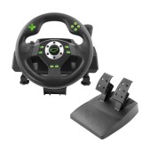 Cumpara ieftin Volan si pedale racing games PC, PS3, vibratii, 12 butoane, RESIGILAT, ESPERANZA