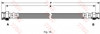 Conducta / cablu frana MITSUBISHI PAJERO CLASSIC (V2_W) (2002 - 2016) TRW PHA135