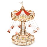 Puzzle 3D din lemn Swing Ride, Robotime