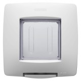 Ramă ornament 2M alb IP55 Chorus - GEWISS | GW16702TBN