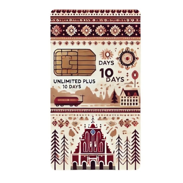 eSIM Latvia, Unlimited Plus, 10 Days