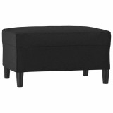 Cumpara ieftin Taburet, negru, 70x55x41 cm, piele ecologica