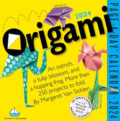 Origami Page-A-Day Calendar 2024 foto