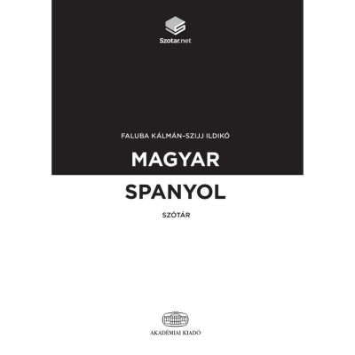 Magyar-spanyol sz&amp;oacute;t&amp;aacute;r + online sz&amp;oacute;t&amp;aacute;rcsomag - Faluba K&amp;aacute;lm&amp;aacute;n foto