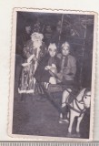 bnk foto Copii in sania lui Mos Craciun - anii `60