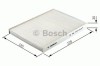 Filtru polen / aer habitaclu RENAULT MEGANE I Scenic (JA0/1) (1996 - 2001) BOSCH 1 987 432 069