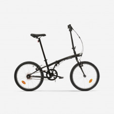 Bicicletă pliabilă 100 Negru