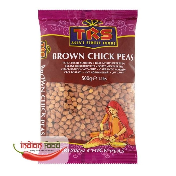 TRS Kala Chana Chick Peas Brown Naut Maro cu Coaja 500g
