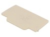 Placă extremitate bej 2,1mm UL94V-0