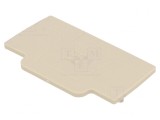 Placă extremitate bej 2,1mm UL94V-0