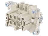 Conector HDC Mamă 6 Pin 6 Contacte
