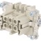 Conector HDC mamă 6+PE, 16A