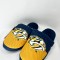 Nashville Predators papuci de bărbați Colorblock Slipper - S = 39-41 EU