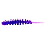 Năluca soft Fishup Tanta 1.5&quot; #060 Dark Violet/Peacock &amp; Silver