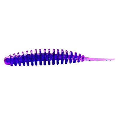 Năluca soft Fishup Tanta 1.5&amp;quot; #060 Dark Violet/Peacock &amp;amp; Silver foto
