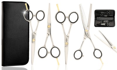 Set profesional de foarfece 4,0 4,5 5,5 Quatros 4 buc. foto